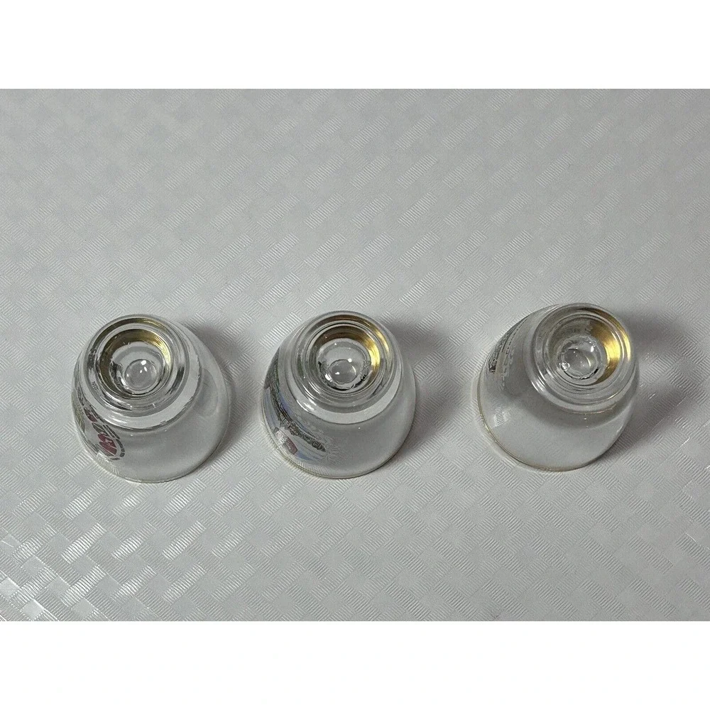 Lot Of 3 Germany Souvenir Vintage‎ Collectible Barware Shot Glasses Gold Rim